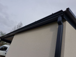 Remplacement d'anciennes gouttières aluminium  