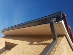 Remplacement de gouttière aluminium sans soudure ou raccord  